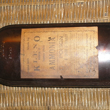 One of a Kind Kleno Ammonia Bottle - Bottles