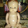 Celluloid Side looking baby doll