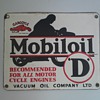 Four Gargoyle Mobiloil Signs!