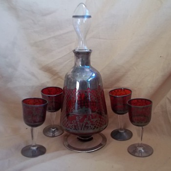 Vintage Wine Decanter - Bottles