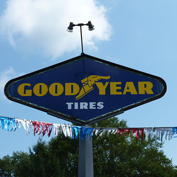 Goodyear sign
