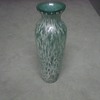 TURQUOISE GLASS VASE