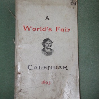 1893 World's Fair Book - Books