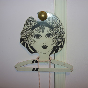 old victorian clothes hanger