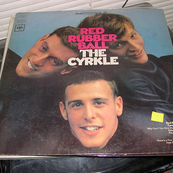 THE CYRKLE RED RUBBER BALL COLUMBIA RECORD CS 9344