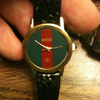Gucci Watch, Leather.