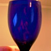 Cobalt Crystal Goblet