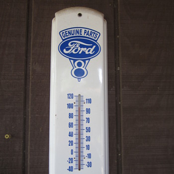 Ford Temp. Gauge - Advertising