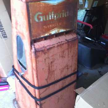 Vintage Oil Can Dispenser - Petroliana
