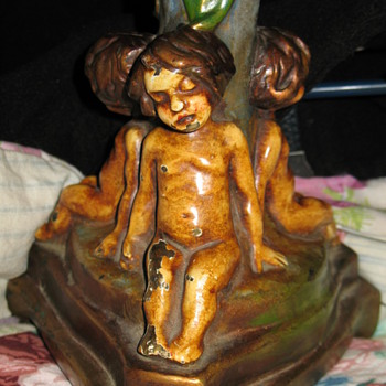 my yard sale lamp 