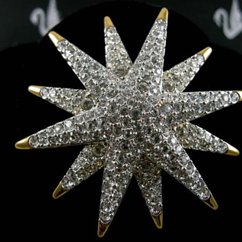swarovski brooch