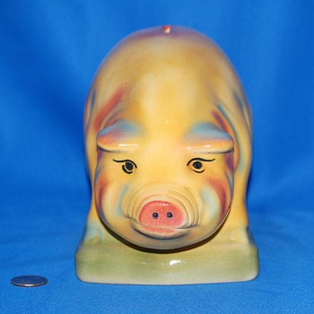Very Colorful Piggy Bank  - Hull?