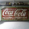 old 4' x 8' porcelain coke sign 