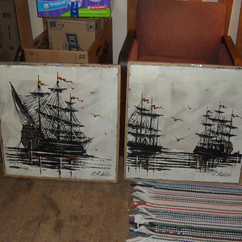 C. Roberts Pirate Ships - Posters and Prints