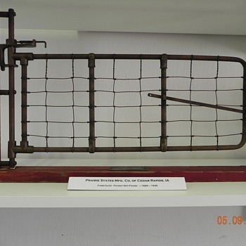 SALESMAN SAMPLE FENCE GATE - Advertising