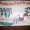 Mountain dew advetising
