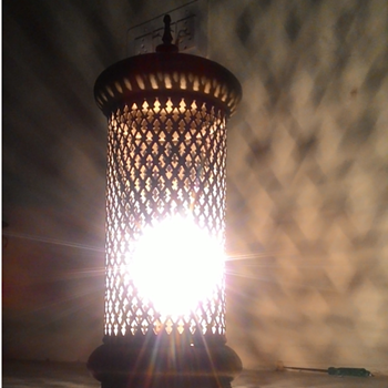 Brass Electric Lamp - Lamps