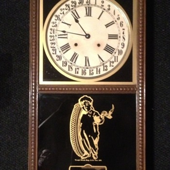 Fisk Tire Regulator Clock- Time to Retire