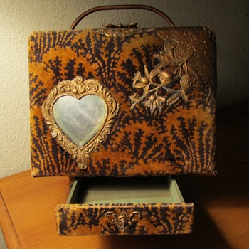 Vintage Parlor Photo Album - Photographs