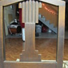 A set of  oak chairs.