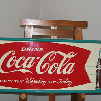 Vintage Coca-Cola Tin Sign