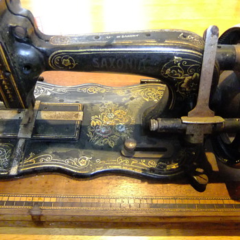 Does anyone out there know anything about this Saxonia machine?