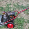 Vintage Artisan Gamble Store Rotary Mower