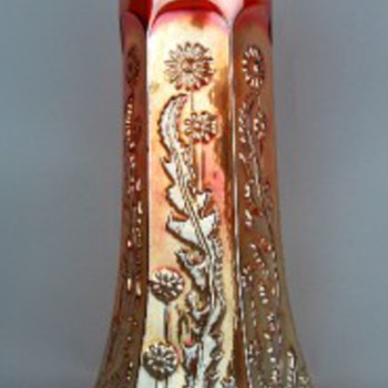 Fenton Paneled Dandelion Tankard - Glassware