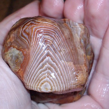 Lake Superior banded agate.