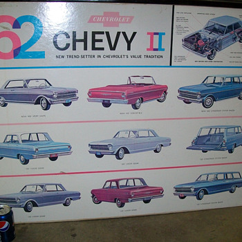 1962 Chevy II showroom poster - Classic Cars