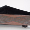 Mid Century Pottery Planter/Container, Interesting Scratched Design~Mark?