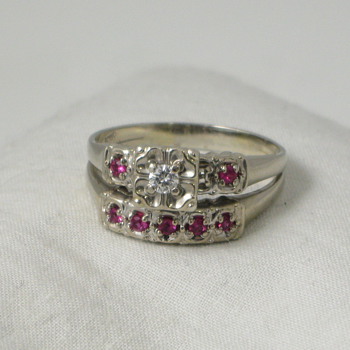1940s Engagement Ring Set - Fine Jewelry