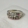 1940s Engagement Ring Set