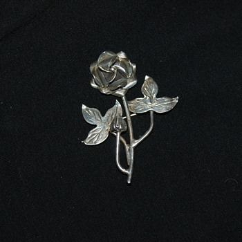 Mexican Sterling Brooch - Fine Jewelry