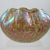 Pallme-König Rose Bowl, Gold Frit, ca. 1900