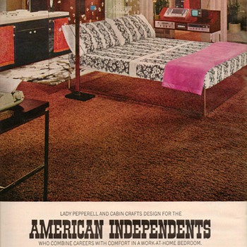 1968 - Bedroom Fashions Advertisement