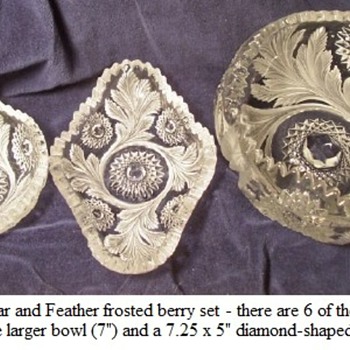 Millersburg Berry Set - Glassware