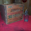 Wooden Remington Ammo Box and Remington UMC Oil Bottle