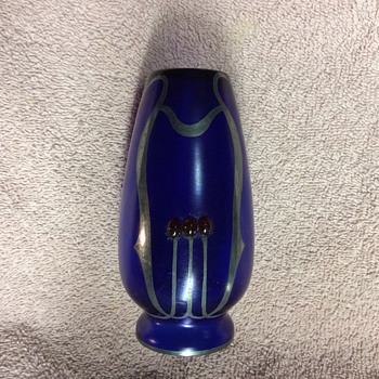 Cobalt blue art glass bohemian - Art Glass