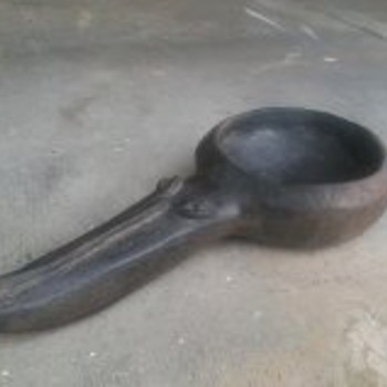 Native American raddler ladle - Native American