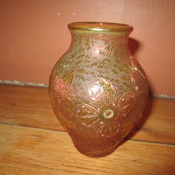 Daum Nancy 4 3/4" Art Noveau Vase