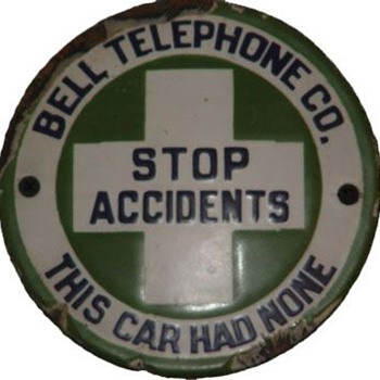 Bell Telephone Co. Stop Accidents