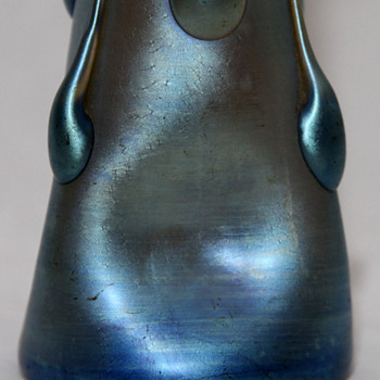Loetz Tropfen vase closeups