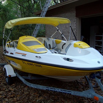 Move Over Officialfuel, Here's My Main Girl. Meet Francene (antique jet boat) LOL