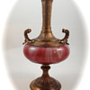 Loetz Decorative Vessels with Marmoriertes Inserts, ca. 1890