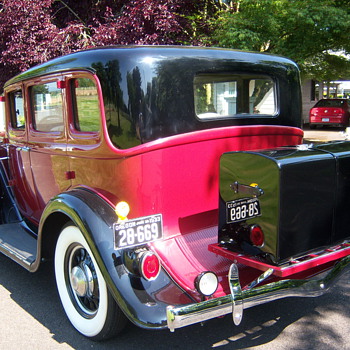 My 1933 Studebaker's trunk - Classic Cars