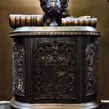 A very cool J G Requile Ironwork Cabinet