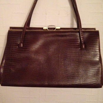 Vintage bag alligator/snake/lizard/help need it? - Bags
