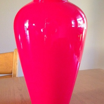 Kralik - Cased Cherry red - Art Glass