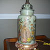 vintage glass lamp